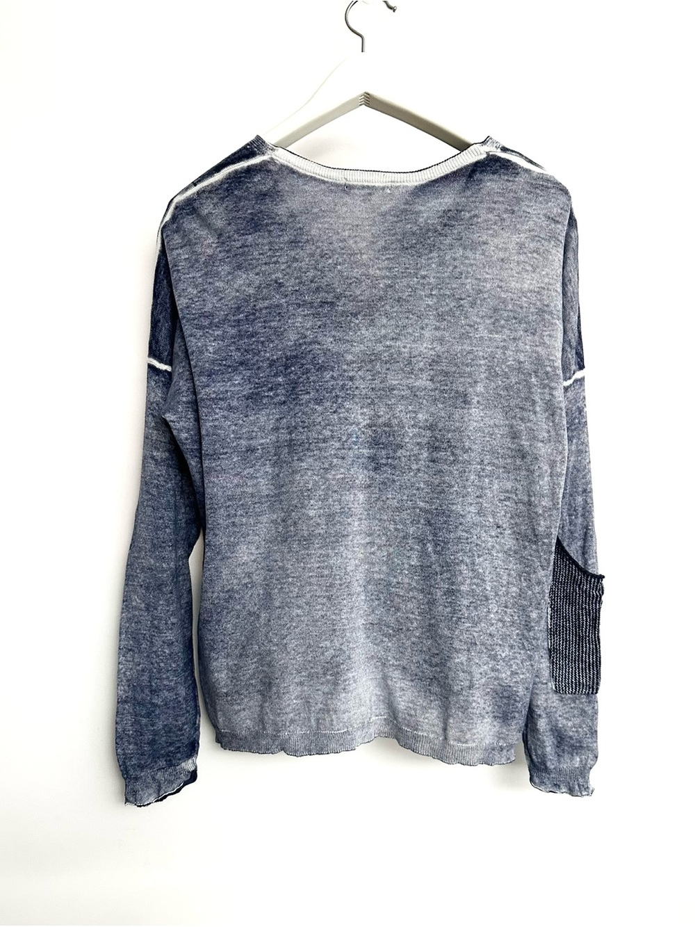 Democracy Fine cotton knit sweater - Picture 3 of 5
